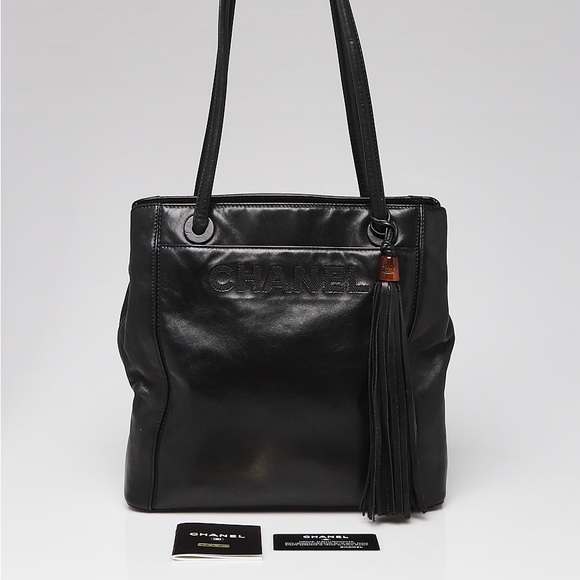 Pre loved vintage authentic Chanel tote bag - Picture 1 of 15